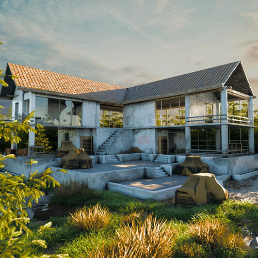 house
